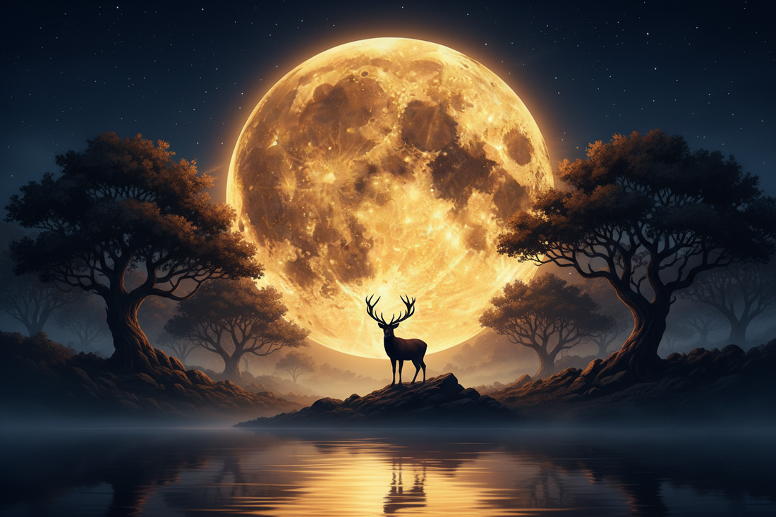 🌕 Full Moon in Aquarius (Buck Moon)