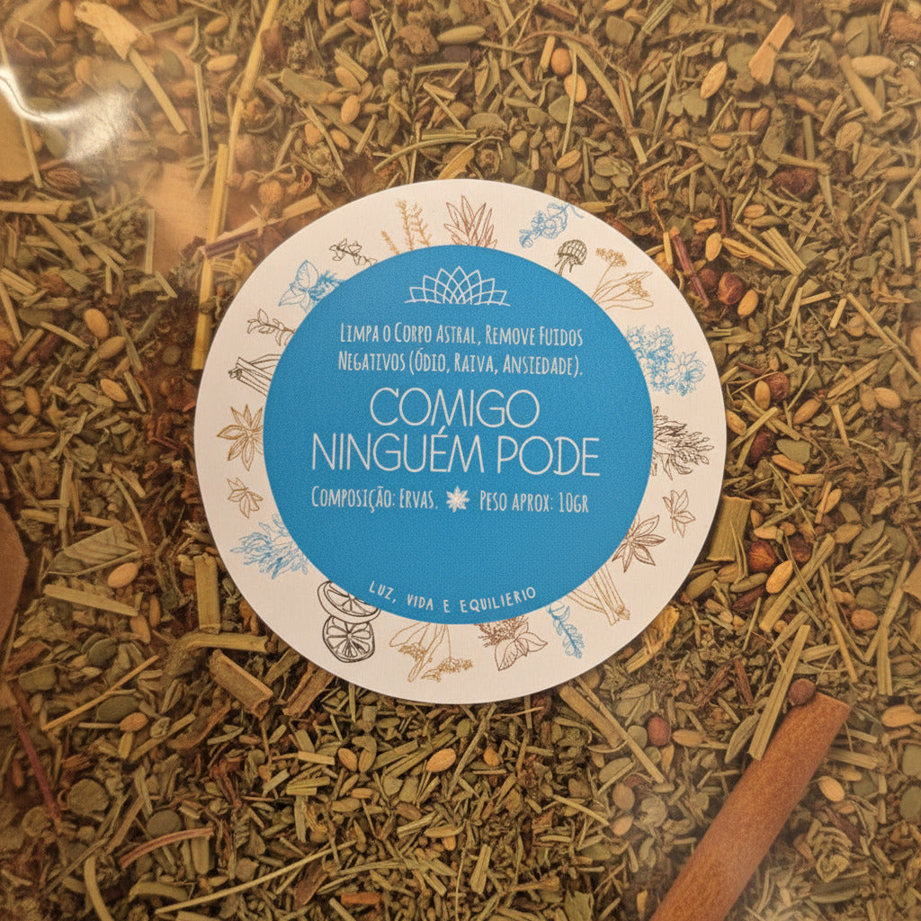 pack of dried herbs